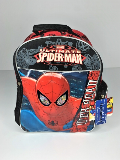 Sac a dos cartable spiderman techno bag pour garcon en primaire